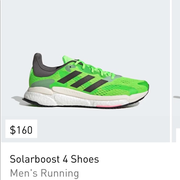 Men’s Adidas Solarboost Sneakers - Picture 9 of 10